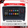 Android Navegação GPS para Audi Tt GPS iPod Bluetooth TV com conexão WiFi Hualingan